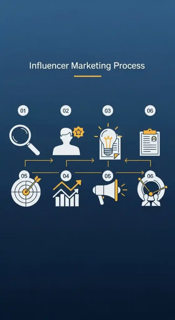 Influencer marketing process